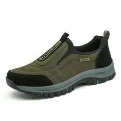 Hatme Orthopädische Wanderschuhe, Herren-Sportschuhe, atmungsaktive Freizeitschuhe, rutschfeste Schuhe (Green, Erwachsene, Herren, 41, Numerisch, EU Schuhgrößensystem, M) von Zureto