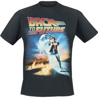 Zurück in die Zukunft T-Shirt - Poster - S - für Männer - Größe S - schwarz  - Lizenzierter Fanartikel von Zurück in die Zukunft