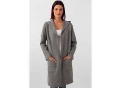 Cardigan ZWILLINGSHERZ Gr. L/XL, grau (dunkelgrau) Damen Strickjacken Cardigans von Zwillingsherz