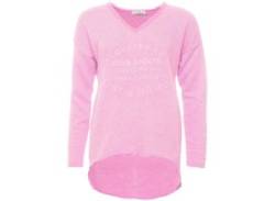 Sweatshirt ZWILLINGSHERZ Gr. L/XL, rosa Damen Sweatshirts von Zwillingsherz