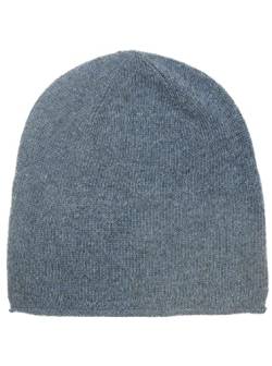 Zwillingsherz Mütze Beanie Slouch mit Kaschmir für Mädchen Jungen Kinder - Hochwertige Cashmere Cap Kappe im Uni Muster Motiv - Perfekt für Frühjahr Sommer Herbst Winter - Warme Haube von Zwillingsherz