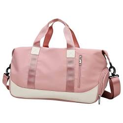 Taschen für Frauen Carry On Bag Übernachtungstasche Sport Tote Gym Bag Reisetasche für Frauen Damen Geldbörsen und Handtaschen, rose, Einheitsgröße von Zylione