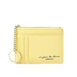 Zylione Damen Kleine Mode Geldbörse Multi Card ID Tasche Damen Geldbörse Clutch Bag Armbänder für Frauen Klein, gelb, Einheitsgröße von Zylione