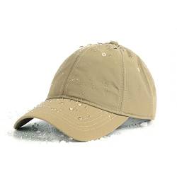 Zylioo Basecap XL/XXL Herren Wasserdicht Running Kappe Große Schnelltrocknend Sport Cap Lightweight Baseballkappe von Zylioo