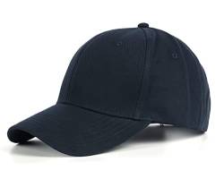 Zylioo Big Head Blank Baseball Cap Hat,Vintage Solid Color Adjustable Dad Hat for Man and Women,Plain Large Running Caps von Zylioo