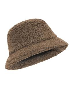 Zylioo XL/XXL Teddy Fischerhut Für Großen Kopf,Winter Warmer Anglerhut Größe 62cm, Gefüttert Wintermütze Bucket Hats von Zylioo