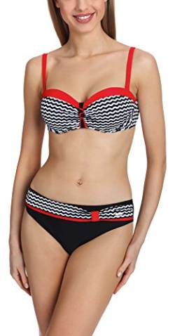 aQuarilla Damen Bikini Set AQ48 (Schwarz, 38) von aQuarilla