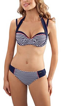 aQuarilla Damen Bikini Set AQ49 (Marineblau, 40) von aQuarilla