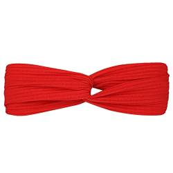 Koreanisches gestricktes Haarband für Damen, festes, elastisches Sportband, Yoga-Stirnband, Laufstirnband Laufstirnband Damen Reflektierend (F, One Size) von aaSccex