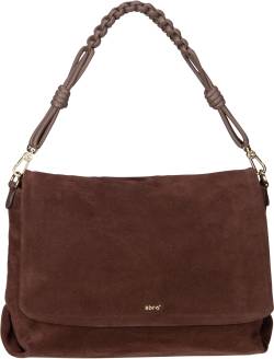 abro Poppy Suede 30931  in Braun (9.1 Liter), Schultertasche von abro