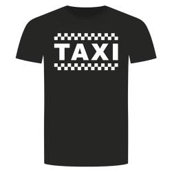 Taxi T-Shirt - Taxe Taxicab Cab Auto Chaffeur Car Fahrdienst Schwarz L von absenda