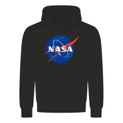 absenda NASA Insignie Meatball Kapuzenpullover - National Aeronautics and Space Administration Schwarz S von absenda