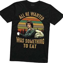 All He Wanted was Something to Eat T Shirt Funny Vintage Gift Men Women T-Shirts & Hemden(Medium) von absorb