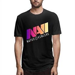 NAVI Natus Vincere CSGO Fade Men T Shirts Vintage Tees Short Sleeve O Neck T-Shirt 100% Cotton Gift Idea Clothing T-Shirts & Hemden(Medium) von absorb
