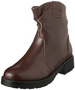 acalmar Damen Leder Boots, Braun, 38 EU von acalmar