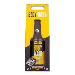Accentra Duschgel BATH + BODY TOOLKIT in Bierflaschenoptik inkl. Geschenkbox, 360ml, Duft: Sandalwood & Musk - Bade- und Dusch-Gel für Männer von accentra