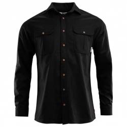 Aclima - Leisurewool Reborn Woolshirt - Hemd Gr XL schwarz von aclima