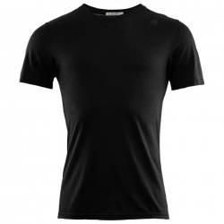 Aclima - Lightwool Undershirt Tee - Merinounterwäsche Gr M schwarz von aclima