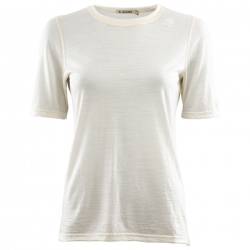 Aclima - Women's Lightwool Undershirt Tee - Merinounterwäsche Gr XL grau/weiß von aclima