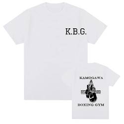 Hajime No Ippo T-Shirts Top Ippo Makunouchi T-Shirts KBG Casual Streetwear Kamogawa Boxing Gym Pullover für Männer Frauen Teens von acsewater
