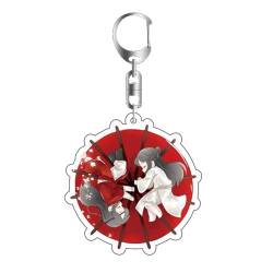 acsewater Anime Heaven Official's Blessing Keychain Zubehör Xie Lian Hua Cheng Keychians Tian Guan Ci Fu Cosplay Keyring Anhänger Keychains Geschenke von acsewater