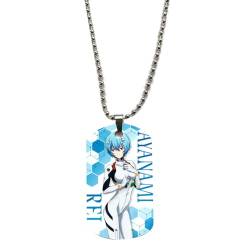 acsewater Evangelion EVA Anhänger Rei Ayanami Halskette Asuka Langley Souryuu Cosplay Prop Dekoration Shinji Ikari Anhänger Misato Katsuragi Kette Anime Neue Trinkets Charmantes Geschenk von acsewater