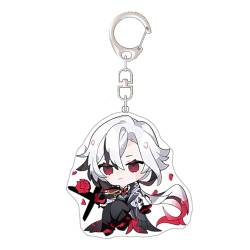 acsewater Genshin Impact Keychain Anime gedruckt Acryl Riser Book Bag Hanging Keychain Anime Fan Keychain Furina Keychain... von acsewater