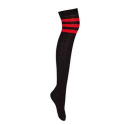 adam & eesa Damen Über Kniestrümpfe Argyle Cosplay Strümpfe Cheerleader Streifen Socken - EU 35-41 von adam & eesa