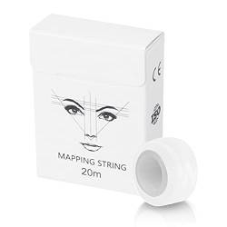 adawd Augenbrauen-Mapping-String für Microblading, Einweg-Augenbrauen-Tattoo-Tool, spezielles Augenbrauen-Lineal, Augenbrauen-Mapping-String-Bleistift, Augenbrauen-Make-up-Tool für Frauen Mädchen von adawd
