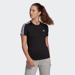 Große Größen: T-Shirt, schwarz, Gr.L von adidas CORE SPORT INSPIRED