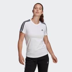 Große Größen: T-Shirt, weiß, Gr.XL von adidas CORE SPORT INSPIRED