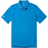 adidas Golf Herren Polo-Shirt blau Mikrofaser von adidas Golf