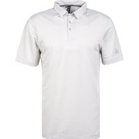 adidas Golf Herren Polo-Shirt grau Mikrofaser Gestreift von adidas Golf