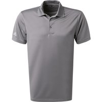 adidas Golf Herren Polo-Shirt grau Mikrofaser von adidas Golf