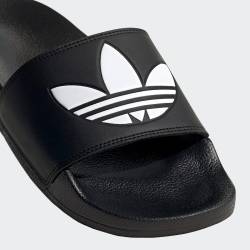 Große Größen: Badesandale, schwarz-weiß, Gr.37 von adidas Originals