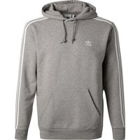 adidas ORIGINALS Herren Hoodie grau Baumwolle unifarben von adidas Originals