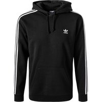 adidas ORIGINALS Herren Hoodie schwarz Baumwolle unifarben von adidas Originals