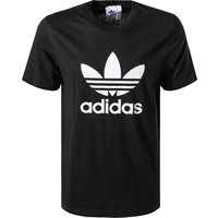 adidas ORIGINALS Herren T-Shirt schwarz Baumwolle von adidas Originals