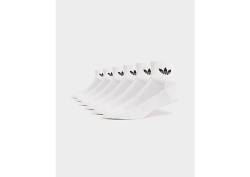 adidas Originals 6-Pack Quarter Socken - Damen, White von adidas Originals