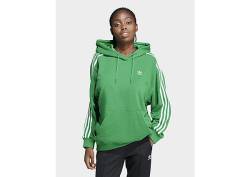 adidas Originals Adicolor 3-Streifen Oversized Hoodie - Damen, Green von adidas Originals