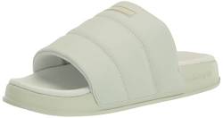 adidas Originals Damen Adilette Essential Slide Sandale, Leinen-Gr n/Leinen-Gr n/Leinen-Gr n, 38.5 EU von adidas Originals