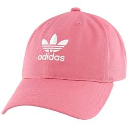 adidas Originals Damen Originals Relaxed Strapback Hut, Rosa, Einheitsgröße von adidas Originals