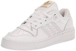 adidas Originals Damen Rivalry Low Sneaker, Weiß/Dash Grey/Gold Metallic, 41 EU von adidas Originals