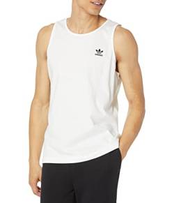 adidas Originals Herren Trefoil Essentials Tank Top, Weiss/opulenter Garten, XL von adidas Originals