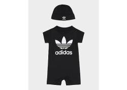 adidas Originals Jumpsuit and Beanie Gift Set Infant - Damen, Black von adidas Originals