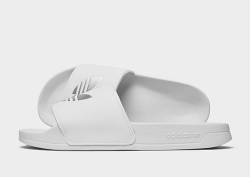 adidas Originals Lite adilette - Damen, Cloud White / Cloud White / Matte Silver von adidas Originals