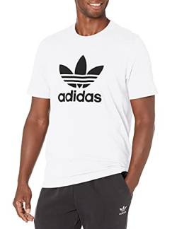 adidas Originals Men's Adicolor Classics Trefoil T-Shirt, White/Black, Small von adidas Originals