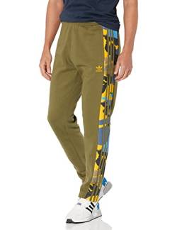 adidas Originals Men's Camouflage Series Sweatpants, Focus Olive/Collegiate Gold, Small von adidas Originals