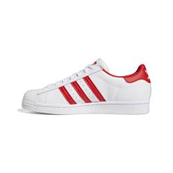 adidas Originals Men's Superstar Sneaker, White/Vivid Red/White, 8.5 von adidas Originals