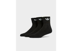 adidas Originals Mid-Cut Crew Socken, 3 Paar - Damen, Black von adidas Originals